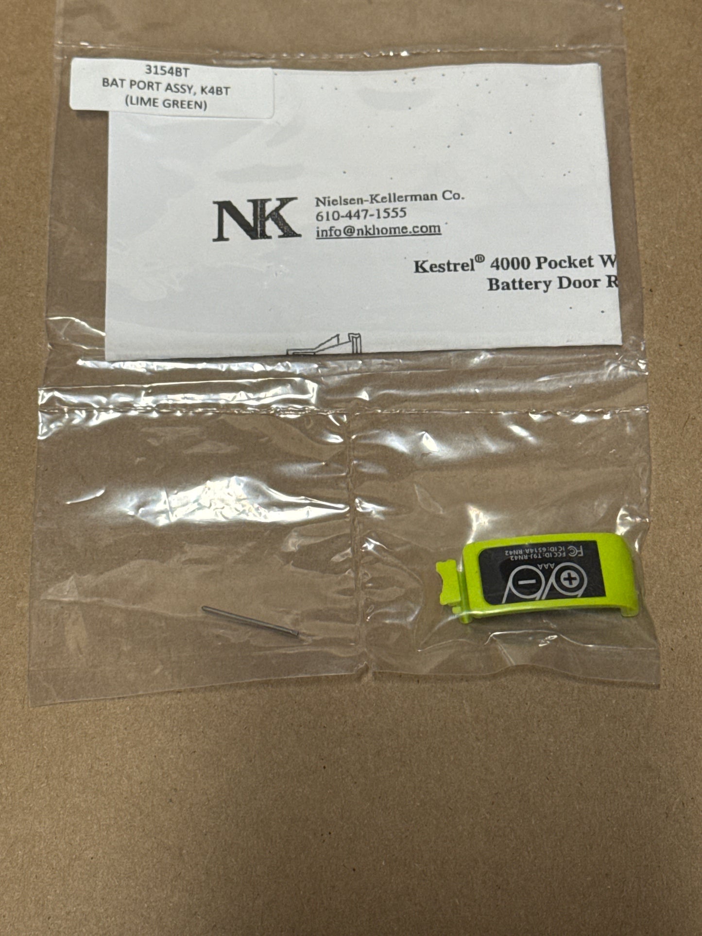 Kestrel Ersatz 4000 Serie Batteriefach