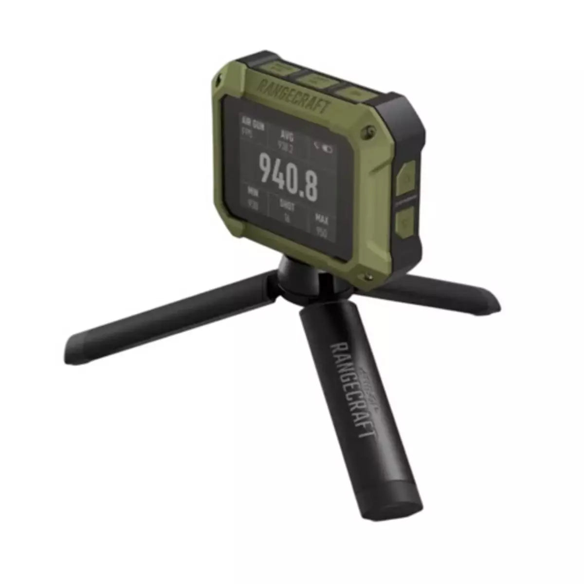 ATHLON, радарный хронограф Rangecraft Velocity PRO, 65-5000 FPS, диаметр 0,17-50", дисплей 2,4", зеленый и черный