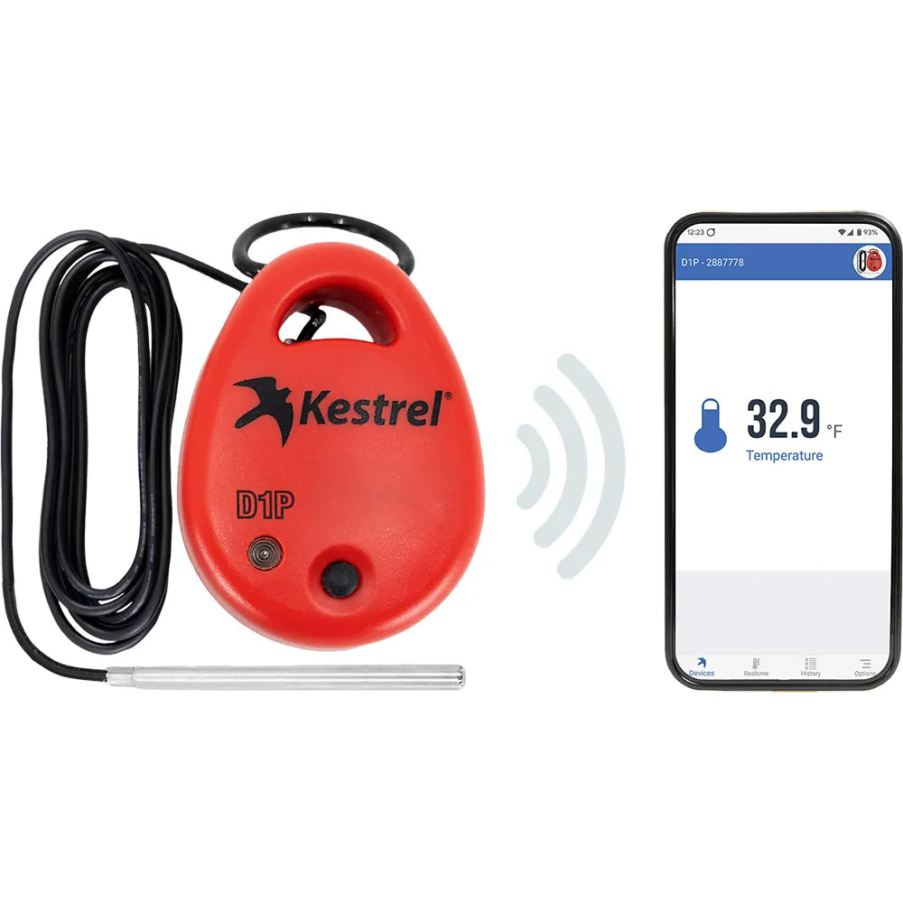 Kestrel DROP D1P ワイヤレス温度センサー&データレコーダー