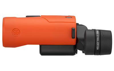 Sig Sauer, ZULU 6 Marine, Fernglas, 42 mm Objektiv, 16-fache Vergrößerung, elektronische Bildstabilisierung, mattes Finish, Orange