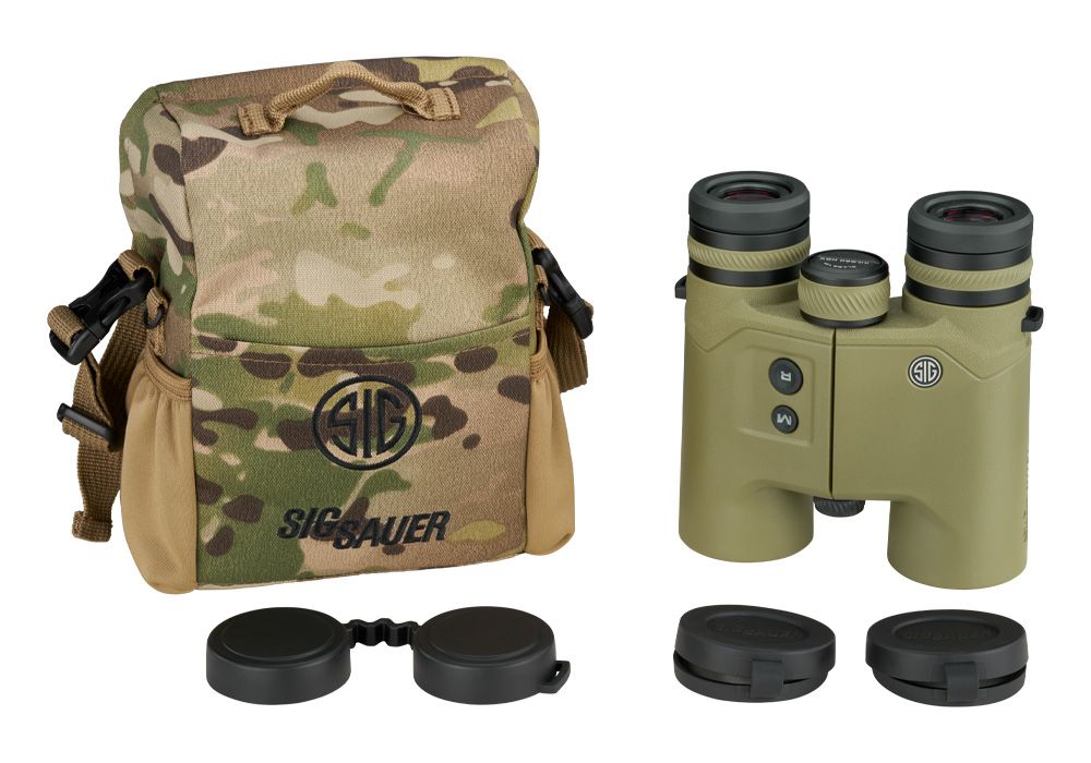 Sig Sauer, KILO6K HDX, Gen II, Rangefinder Binocular, 10X42mm, Circle Reticle, Coyote