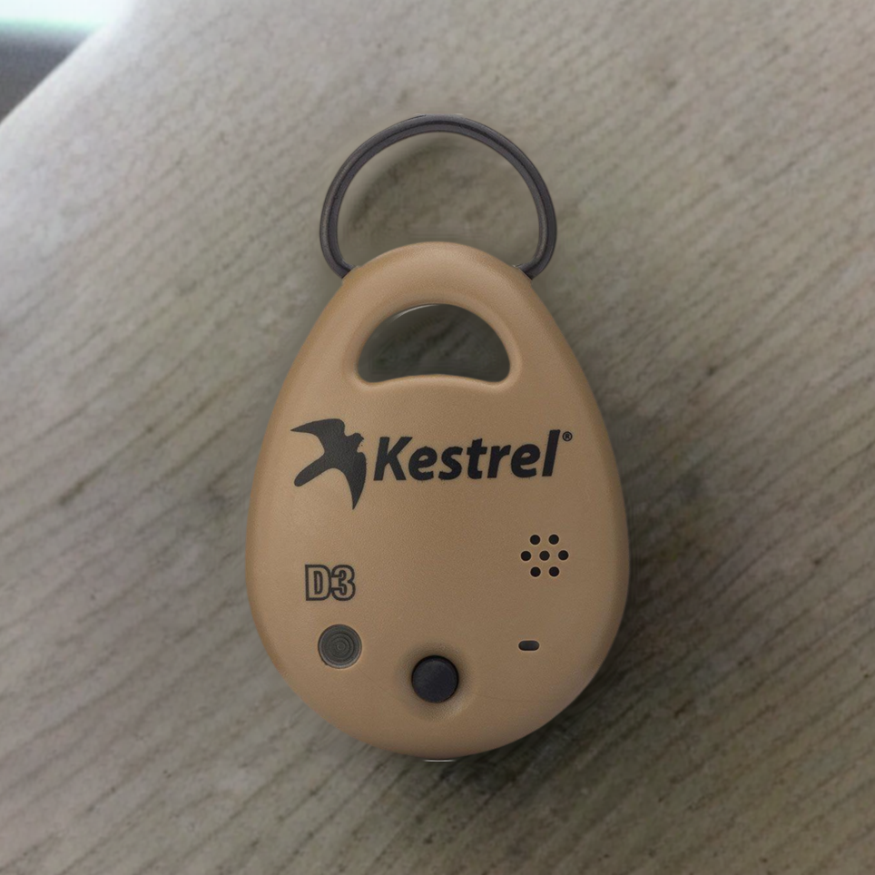 Registador de dados balísticos Bluetooth Kestrel DROP D3 - Temperatura | Humidade | Pressão