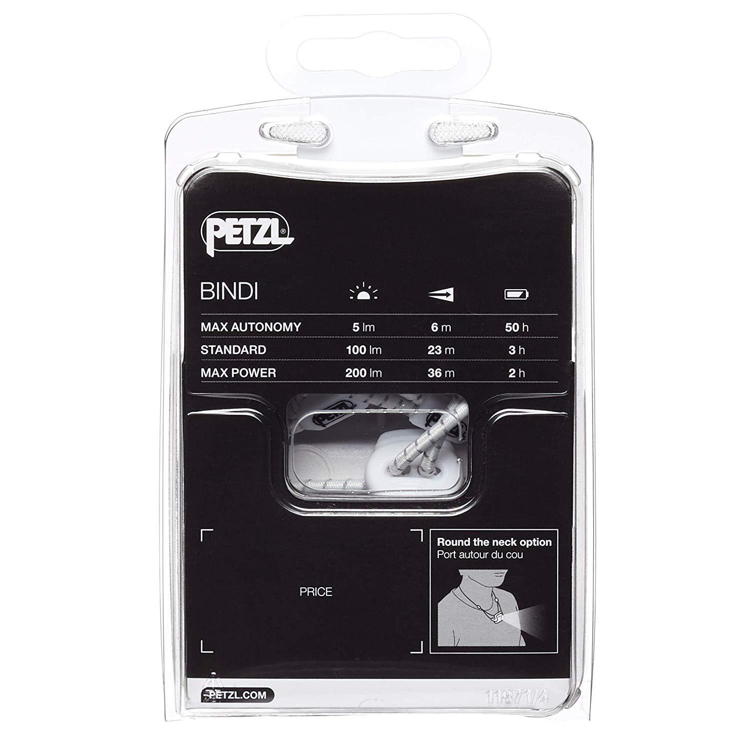 PETZL BINDI Ultra-light, rechargeable headlamp only 35 grams | 200 LM - ExtremeMeters.com
