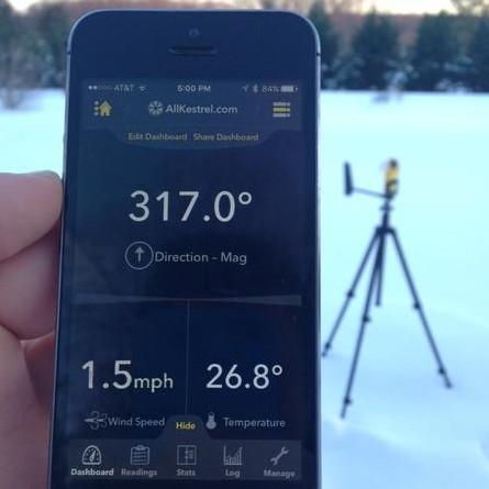 Kestrel 5500 survived the Blizzard of 2016! - ExtremeMeters.com