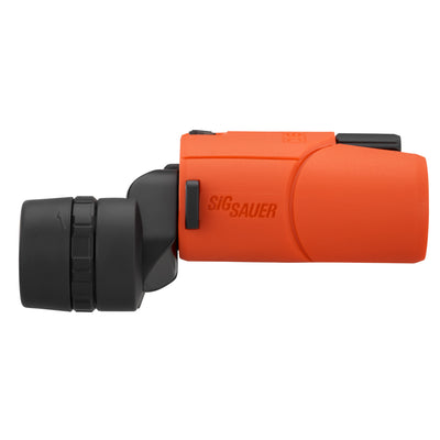 Sig Sauer, jumelles ZULU 6 Marine, objectif 30 mm, grossissement 10X, stabilisation électronique de l’image, finition mate, orange