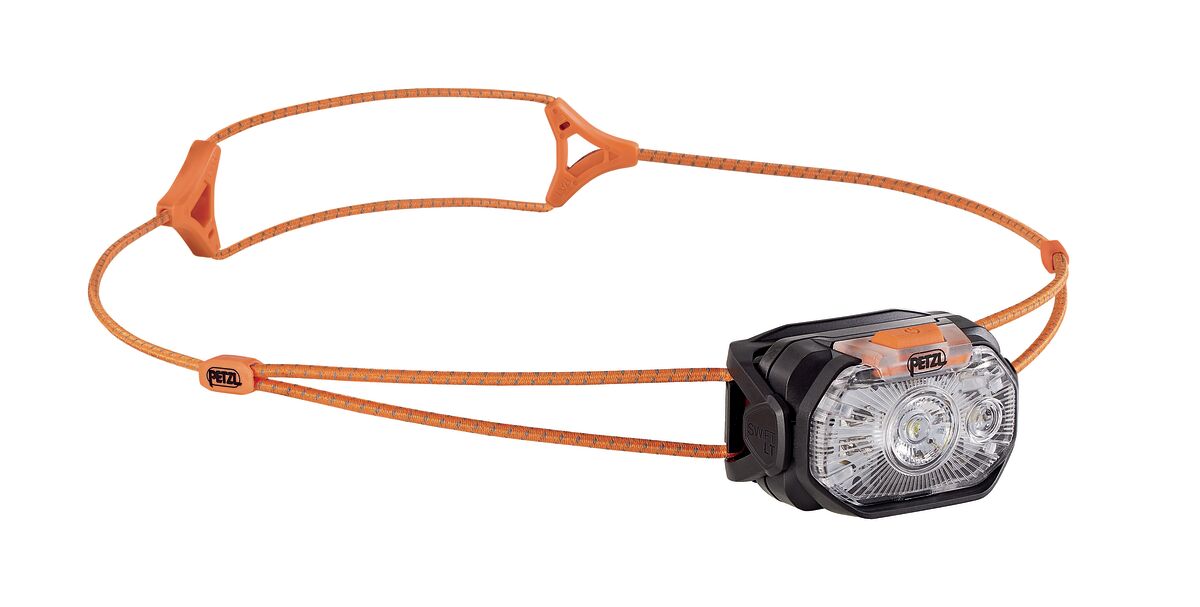 PETZL SWIFT LT Ultrakompakte, leichte und wiederaufladbare Stirnlampe. 380 Lumen