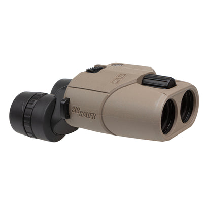 Sig Sauer, ZULU 6 HDX, Jumelles, 10X30MM, Stabilisation électronique de l'image, Finition mate, Coyote
