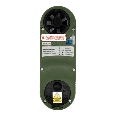 Kestrel 3500NV Meter with latest battery door design.