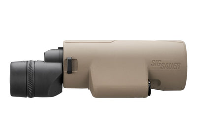 Sig Sauer, ZULU6 HDX Pro, Binoculares, 18X50mm, Estabilización Óptica de Imagen, Acabado Mate, Tierra Oscura Plana