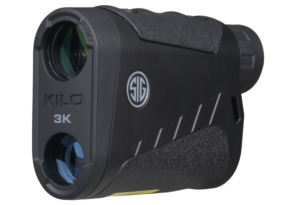 Monocular telémetro Sig Sauer KILO3K 6X22mm, color negro y gris