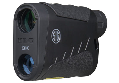 Monocular telémetro Sig Sauer KILO3K 6X22mm, color negro y gris