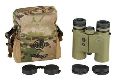 Sig Sauer, KILO6K HDX, Gen II, Rangefinder Binocular, 10X42mm, Circle Reticle, Coyote