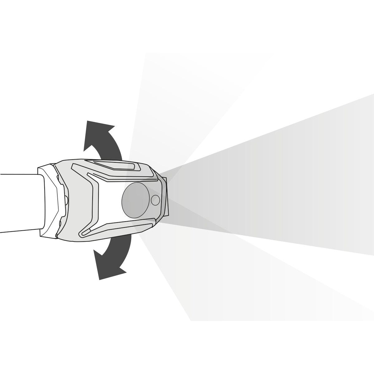 PETZL TIKKA CORE wiederaufladbare, kompakte Stirnlampe mit rotem Licht | 450 Lumen
