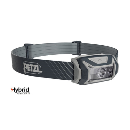 PETZL TIKKA CORE wiederaufladbare, kompakte Stirnlampe mit rotem Licht | 450 Lumen