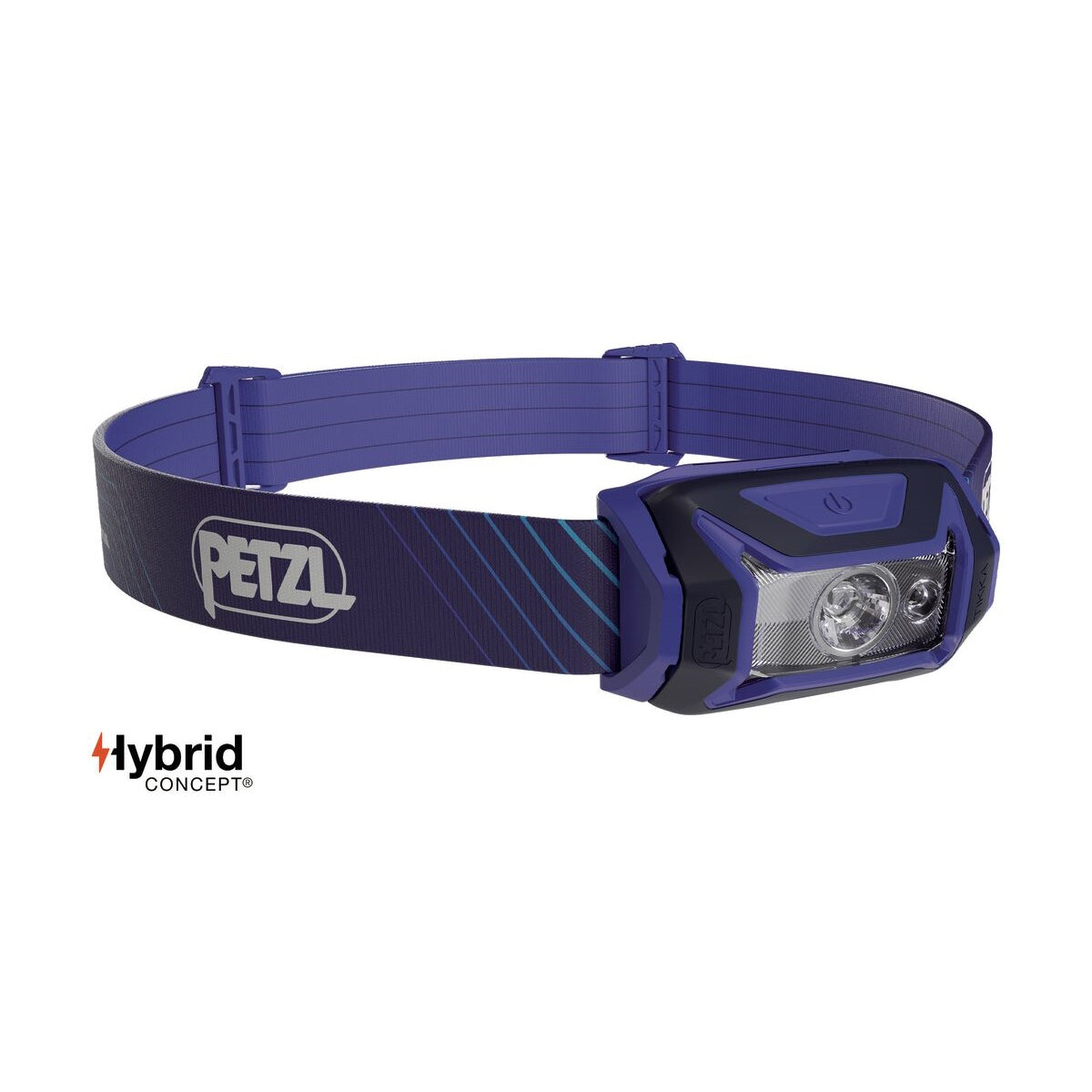 PETZL TIKKA CORE wiederaufladbare, kompakte Stirnlampe mit rotem Licht | 450 Lumen