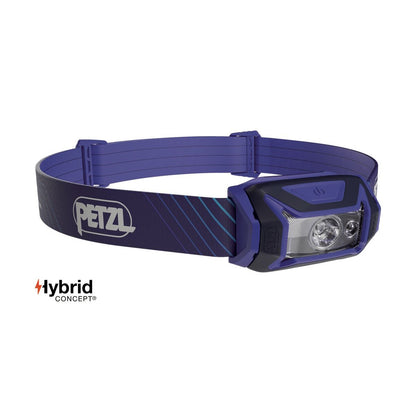 PETZL TIKKA CORE wiederaufladbare, kompakte Stirnlampe mit rotem Licht | 450 Lumen