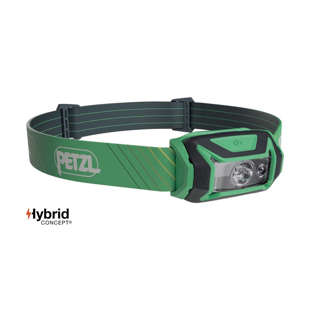 PETZL TIKKA CORE wiederaufladbare, kompakte Stirnlampe mit rotem Licht | 450 Lumen