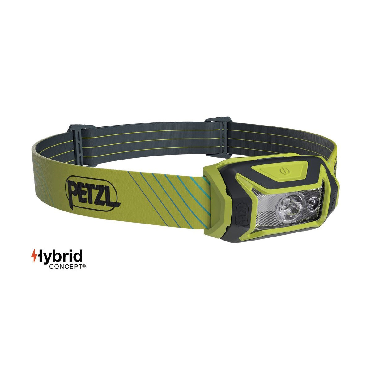 PETZL TIKKA CORE wiederaufladbare, kompakte Stirnlampe mit rotem Licht | 450 Lumen