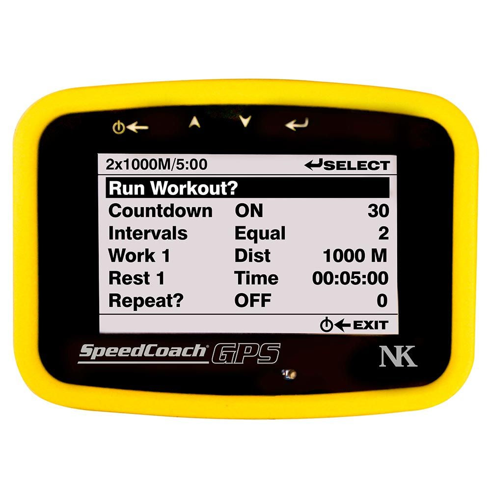 NK SpeedCoach GPS - الطراز 2 مع حزمة التدريب (التجديف)