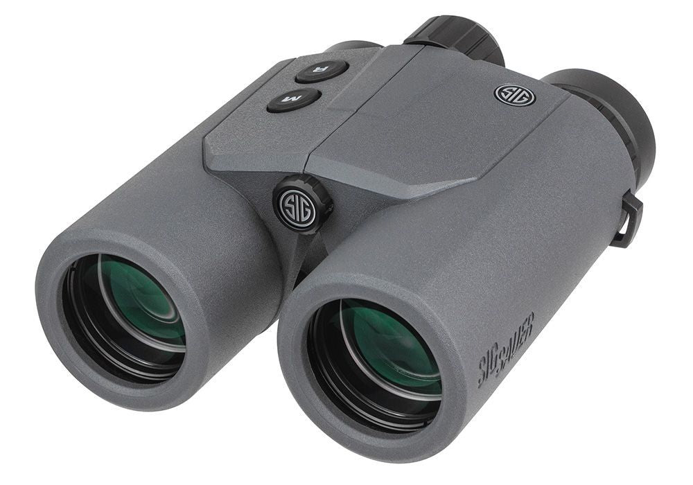 SIG SAUER CANYON 10x42-kikkert med afstandsmåling – grafit, rød OLED-cirkeltrådkors