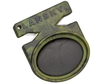Aiguiseur de poche pour couteau Lansky Quick Fix en carbure de tungstène - Camouflage