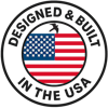 Logo with American Flag. Kestrel Instruments are Designed and Built in the USA.