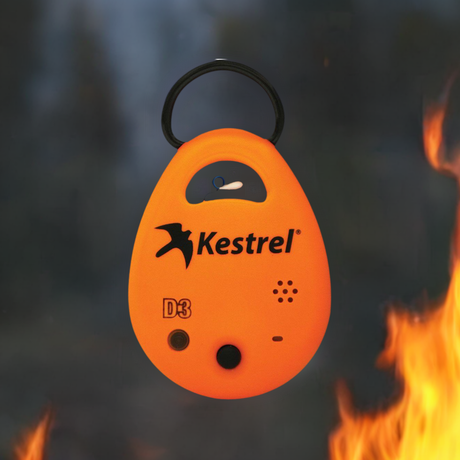 Monitor meteorológico contra incendios Kestrel DROP D3FW
