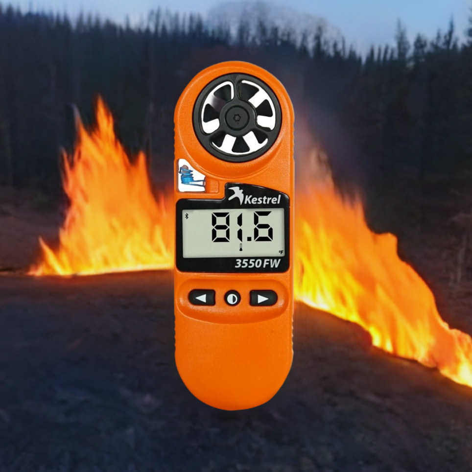 Kestrel 3550FW Fire Weather Meter with Compass