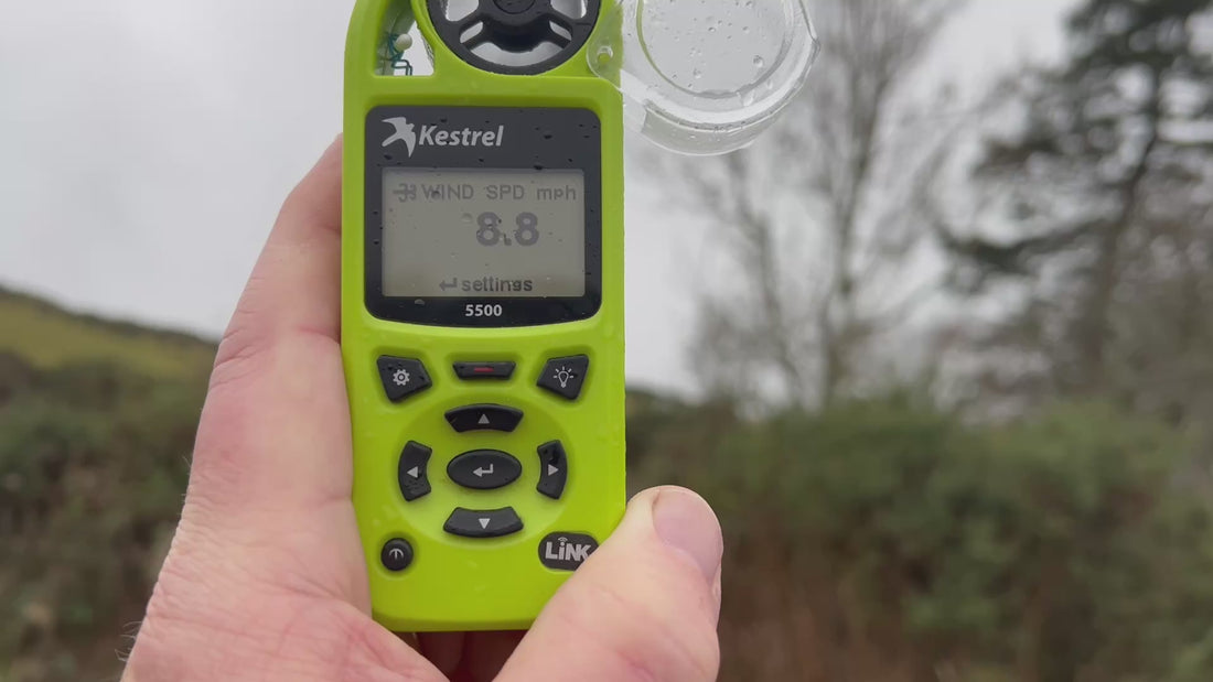 Cargar video: Kestrel 5500 en Escocia