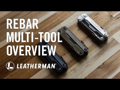 Leatherman REBAR Multi-Tool with Nylon Sheath