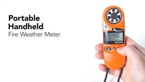 Kestrel 3550FW Compteur météo incendie de poche avec Bluetooth