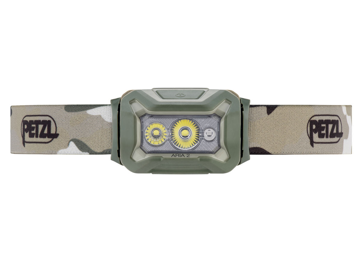 Petzl Aria 2 RGB HEADLAMP, Camo