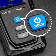 ERICKHILL Hand-held Rechargeable Digital LCD EMF Detector - ExtremeMeters.com