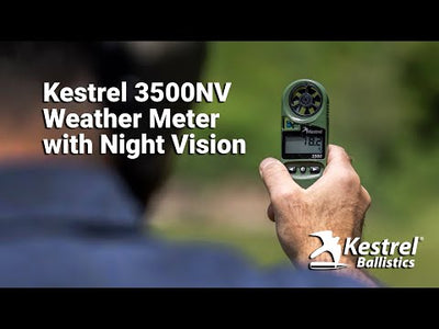 Kestrel 3500NV Lommevejr Måler med NV Baggrundsbelysning