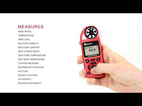 Station météo de course Kestrel 5100