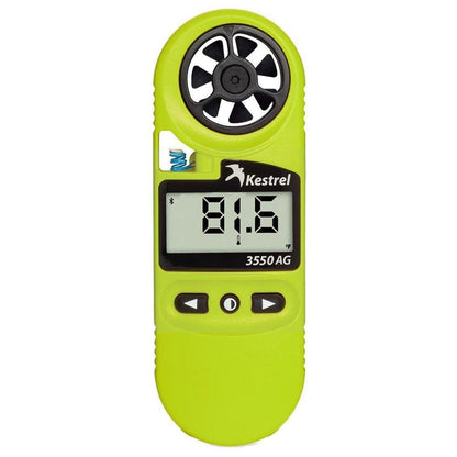 Kestrel 3550AG Pocket Delta T Crop Spraying Weather Meter - ExtremeMeters.com
