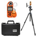 Kestrel Fire Weather Kit (Meter, Data Logger, Tripod, Vane Mount, Hard Case) - ExtremeMeters.com