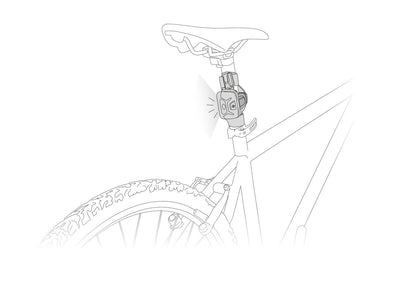 PETZL BIKE ADAPT Plate for mounting a Petzl headlamp on bicycle - ExtremeMeters.com