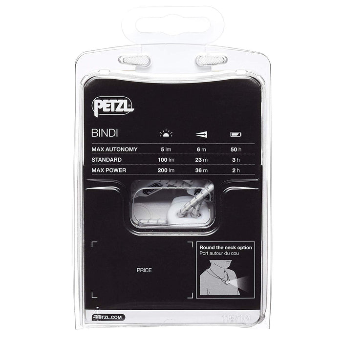 PETZL BINDI Ultra-light, rechargeable headlamp only 35 grams | 200 LM - ExtremeMeters.com