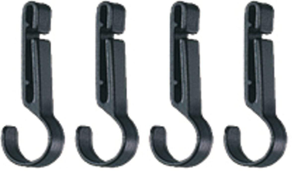 PETZL CROCHLAMP S Headlamp clips for thin-edged helmets (pack of 4) - ExtremeMeters.com