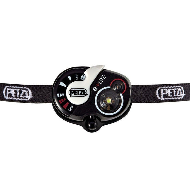 PETZL e+Lite Ultrakompakte Notfall-Stirnlampe
